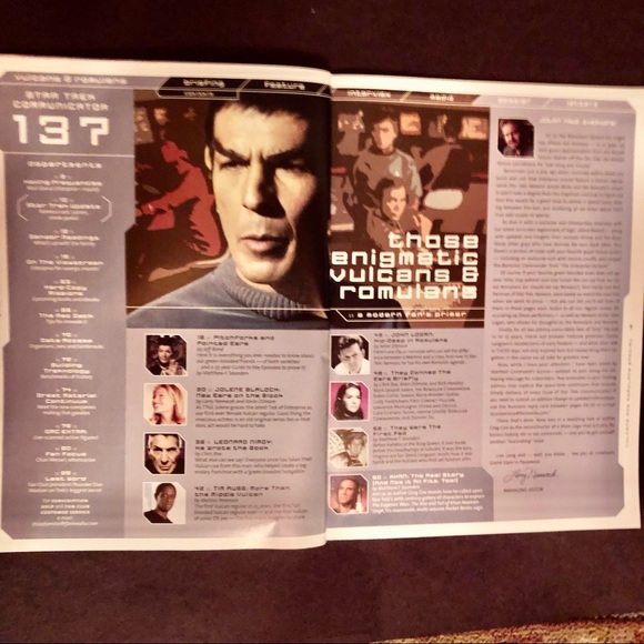 Star Trek Communicator Magazine - Picture 2 of 8